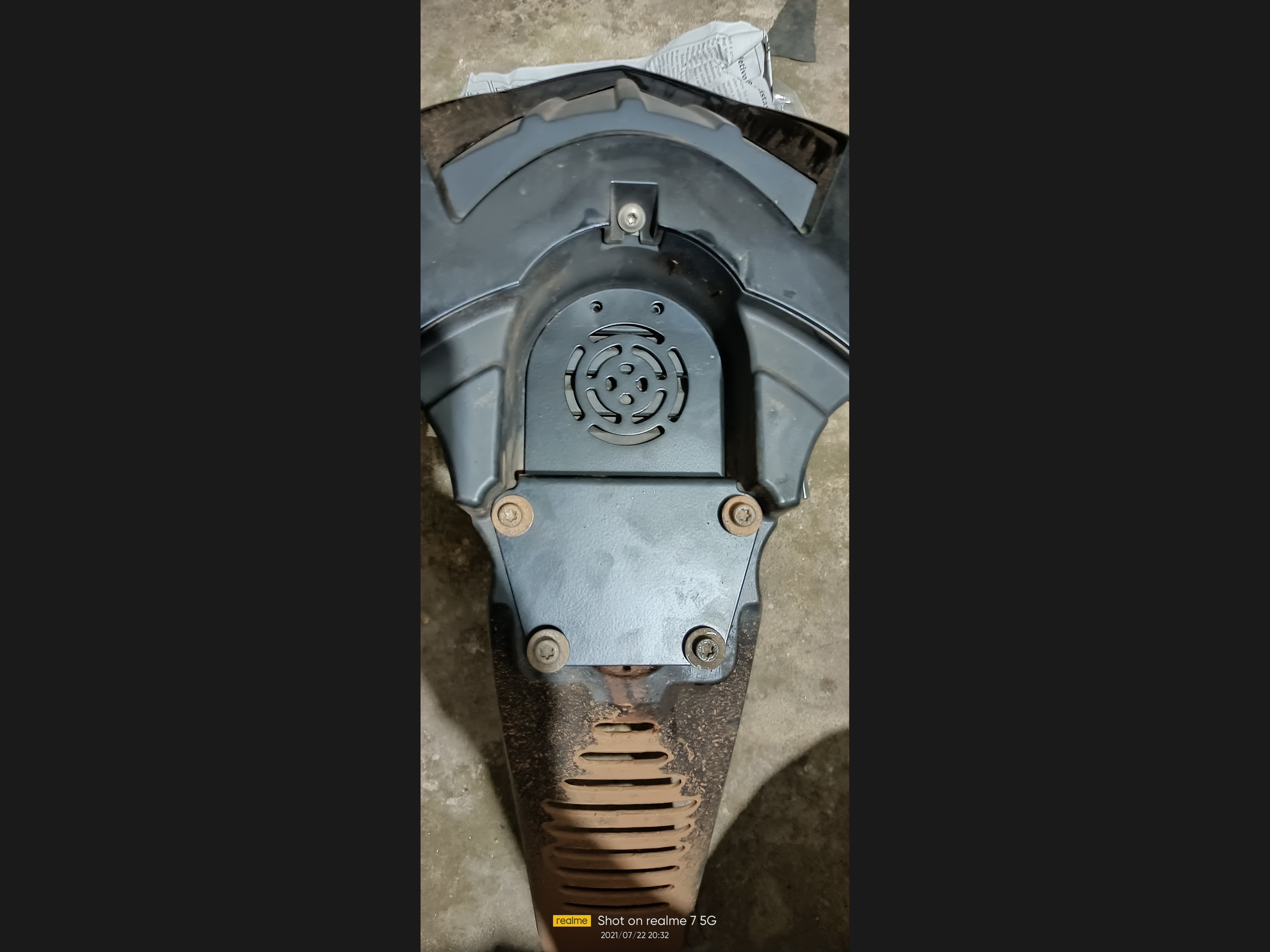 Reforço de Paralama BMW GS650