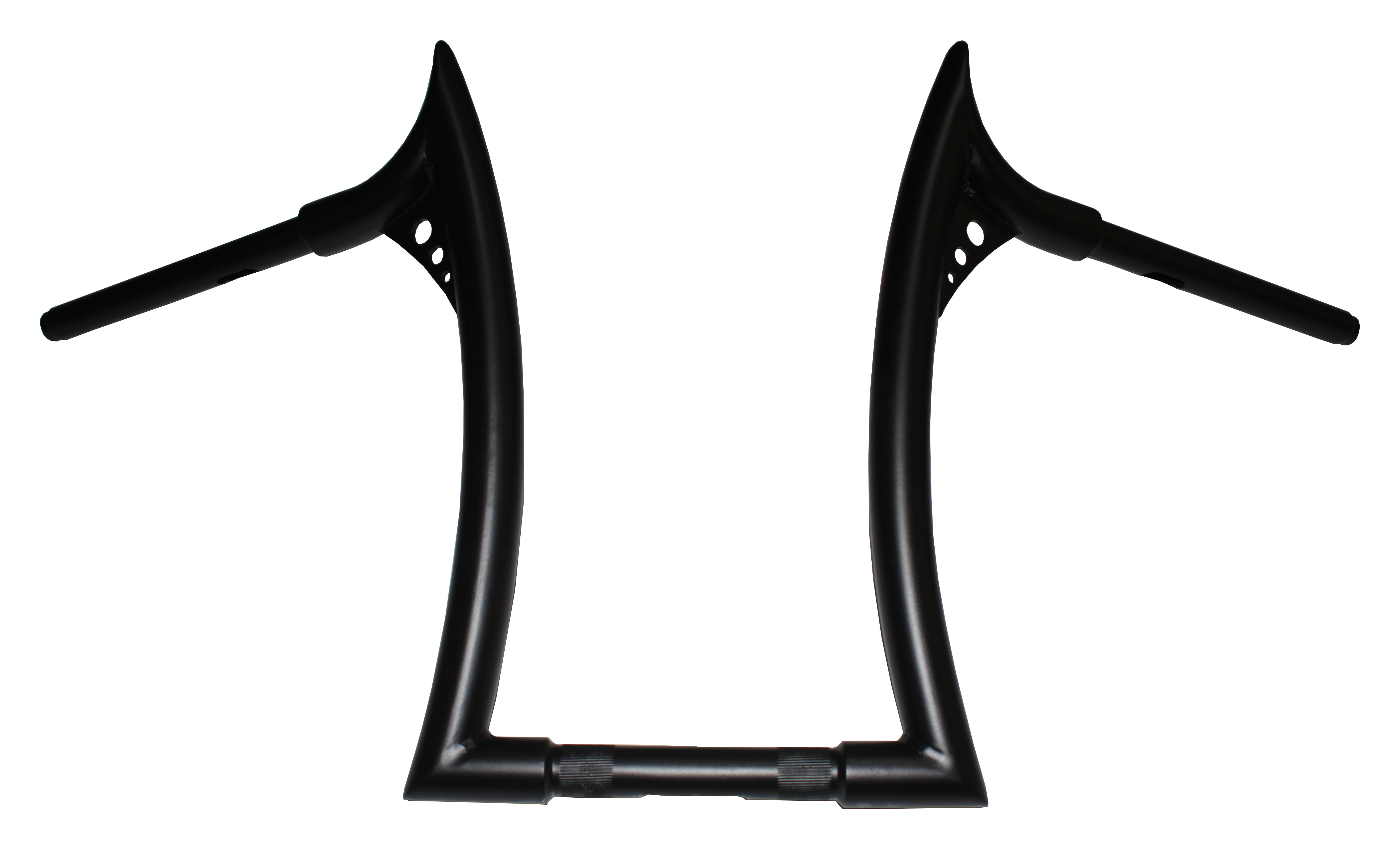 Guidão Diablo 1 1/4 c/ redução 1" e Vulcan Preto