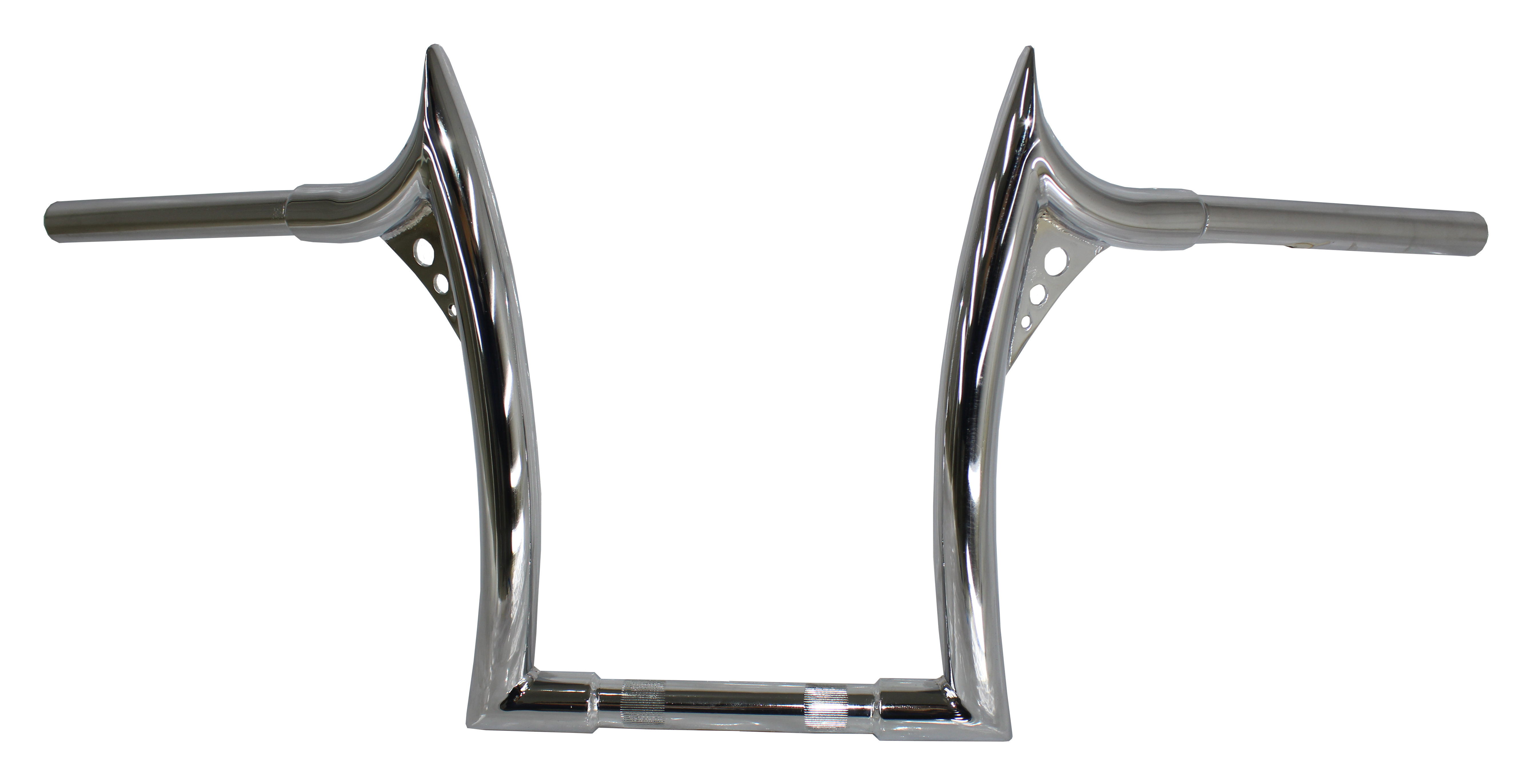 Guidão Diablo 1 1/4 c/ redução 1" e Vulcan Cromado
