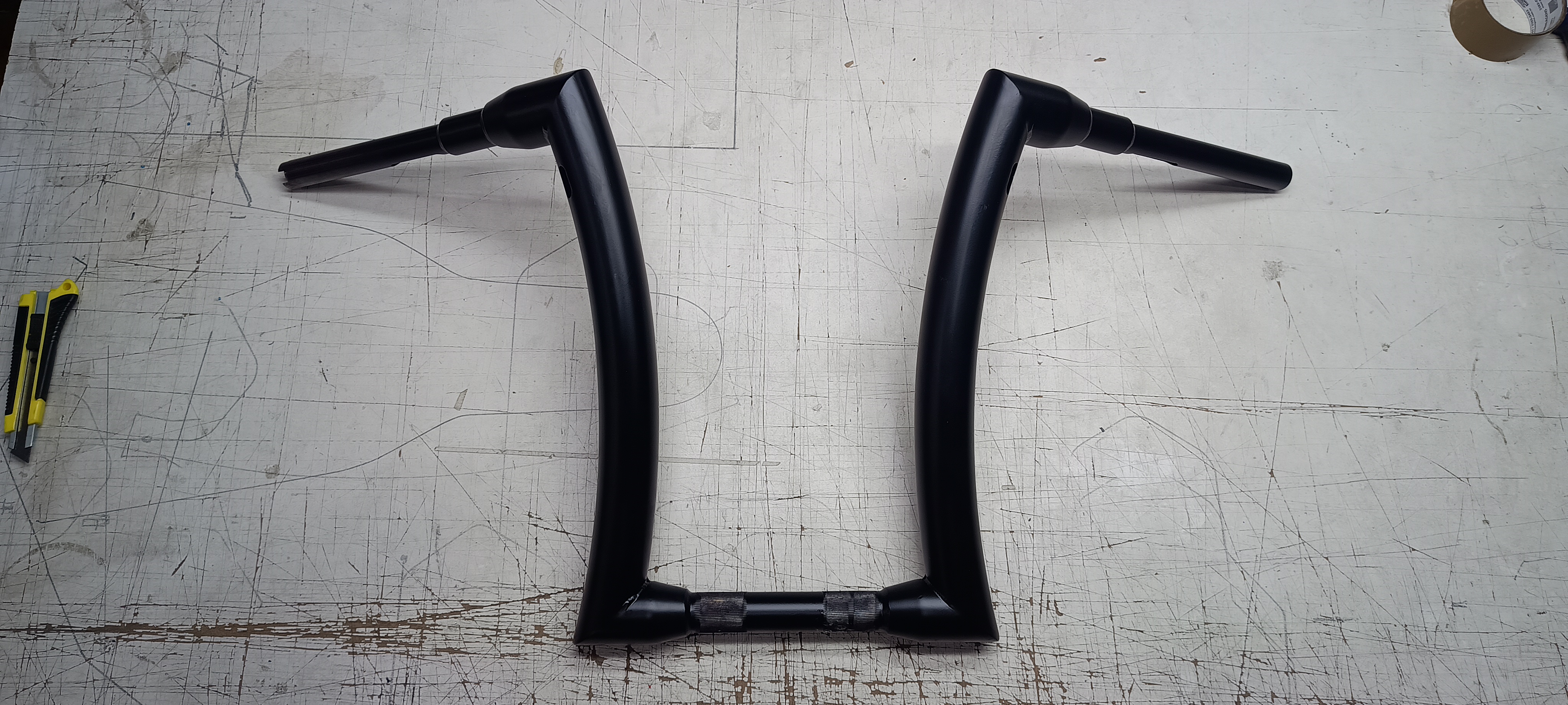 Guidão RS 1 1/2 ou 2" Ogro Preto