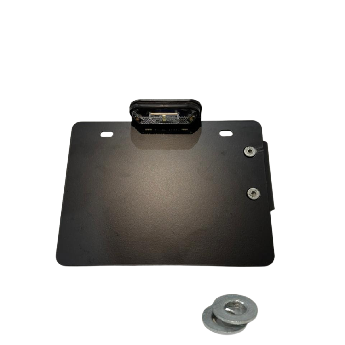 Suporte de Placa Lateral Universal Preto
