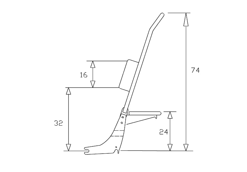 Sissy Bar Black Line