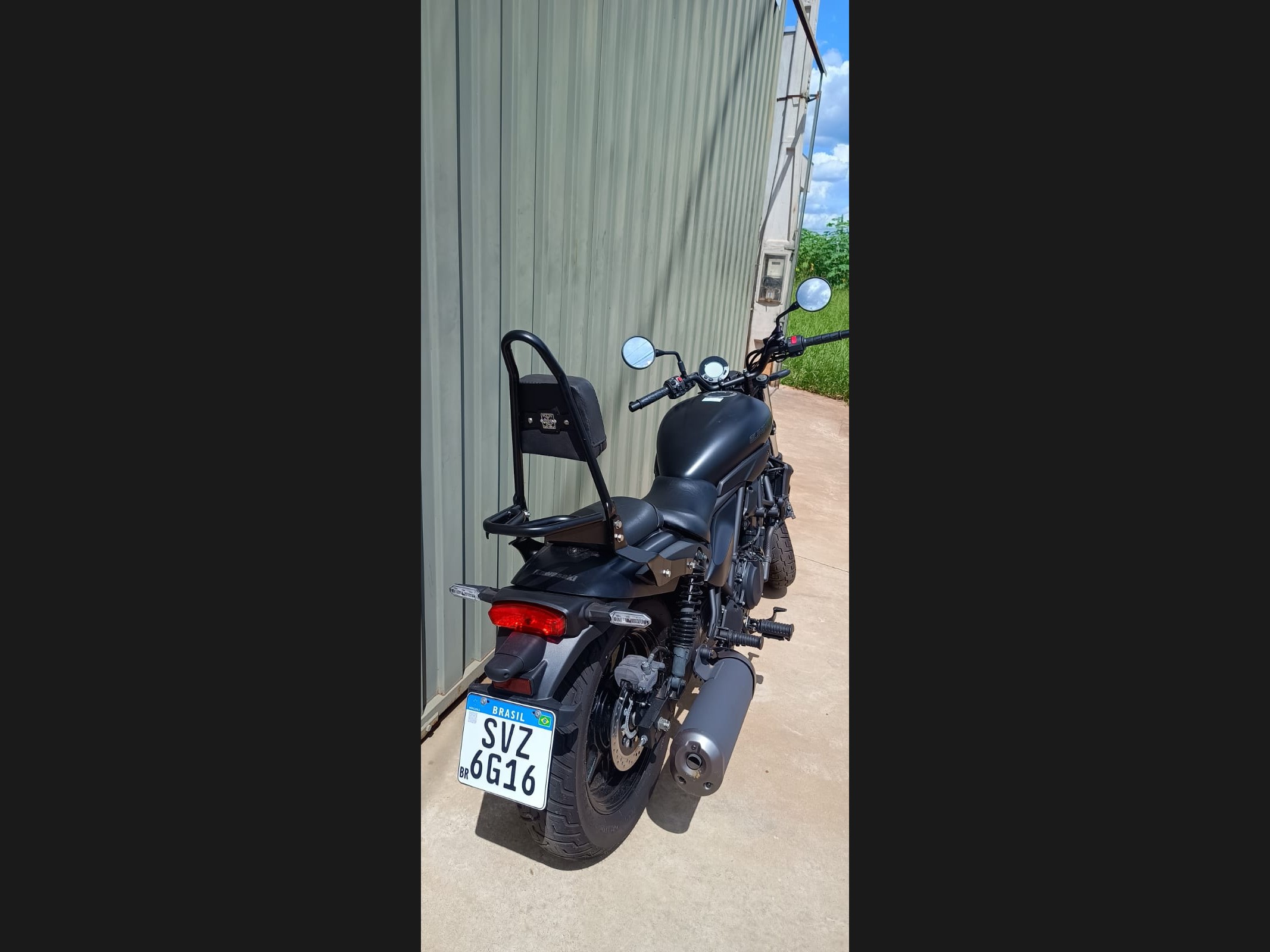 Sissy Bar Eliminator 500
